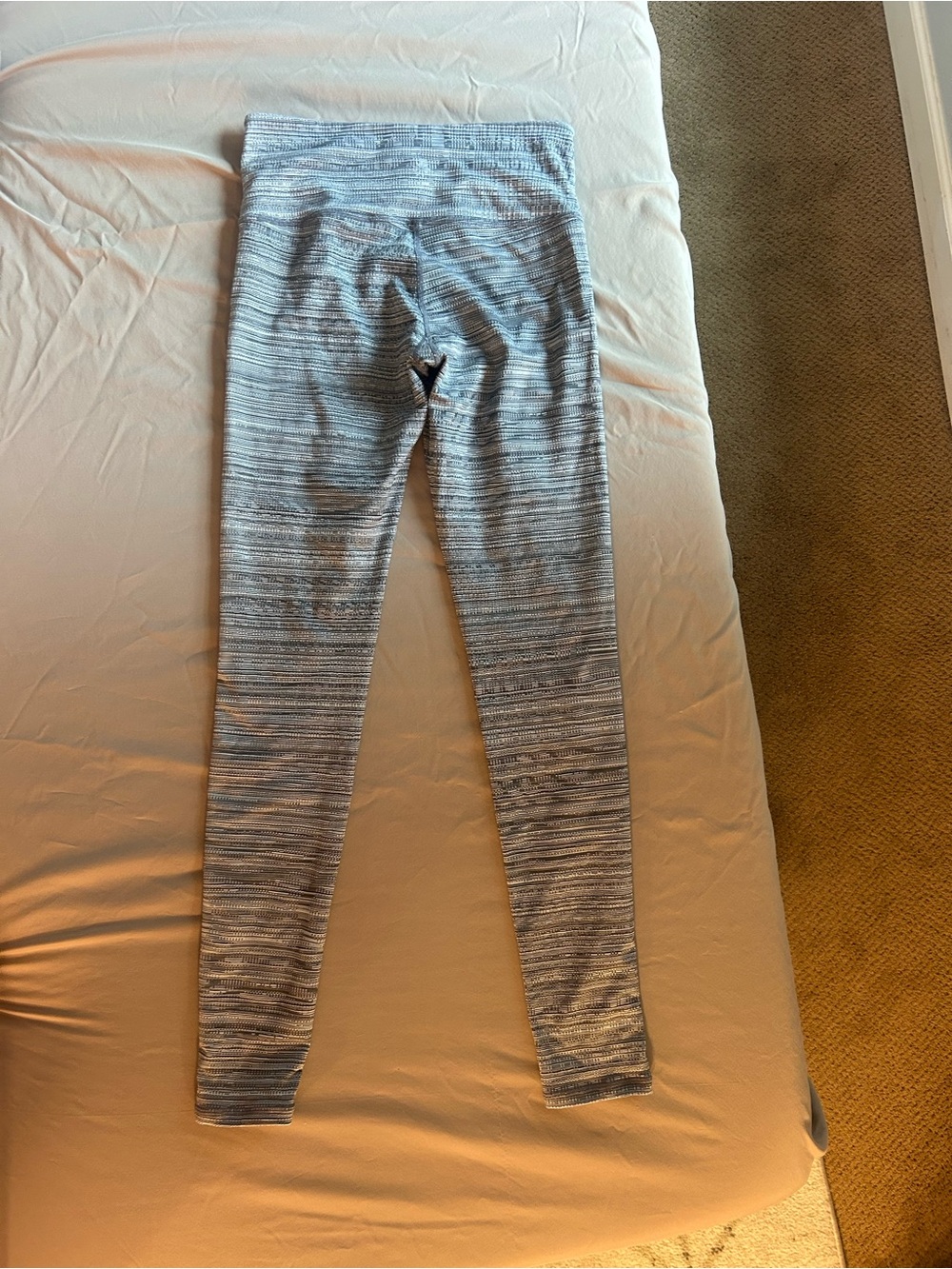 Athleta Women's Gray Space-Dye Leggings